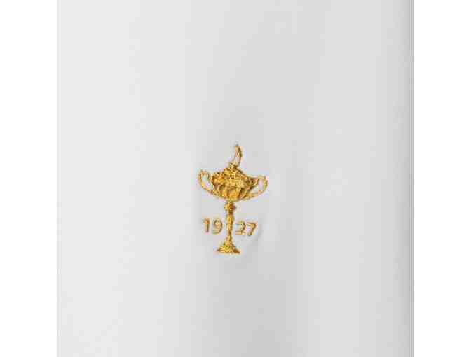 PETER MILLAR WHITE SHORT SLEEVE MENS EXTRA LARGE RYDER CUP GOLF POLO