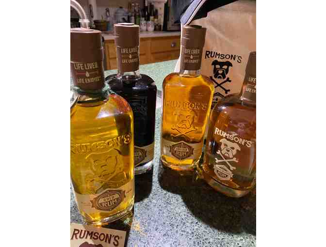 CANVAS RUM BUCKET FROM RUMSON RUM, SALEM, MA