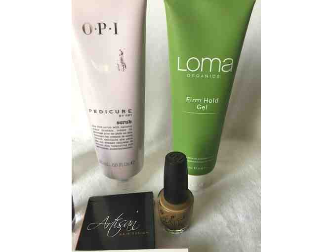 Artisan Hair Design Gift Certificate and Beauty Items