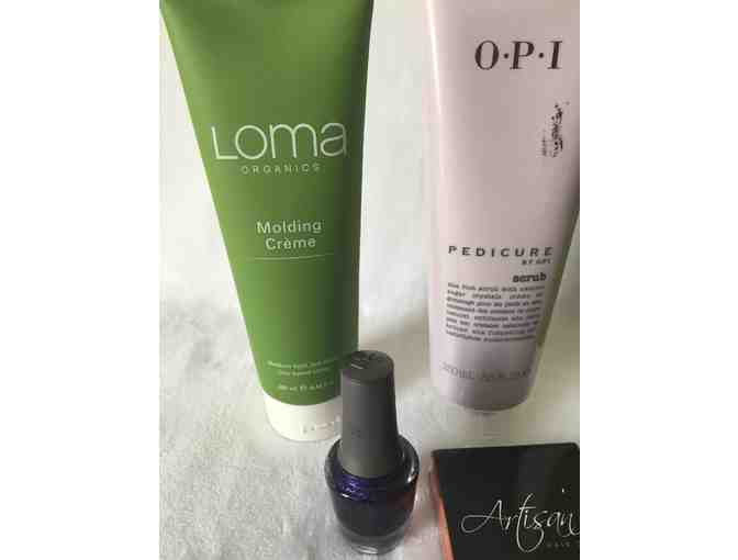 Artisan Hair Design Gift Certificate and Beauty Items