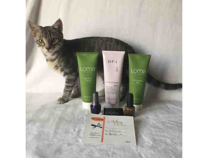 Artisan Hair Design Gift Certificate and Beauty Items