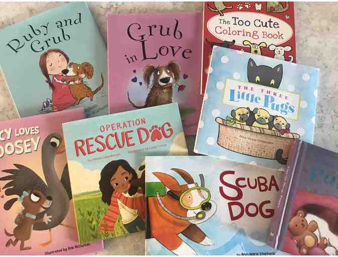 Book Bundle of 8 dog-themed kidsâ books from Bonnier Publishing USA