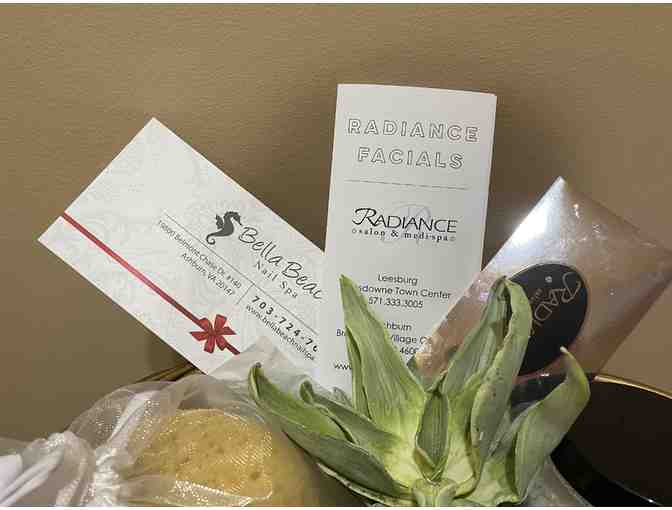 Radiance Salon and Bella Beach Pamper Package