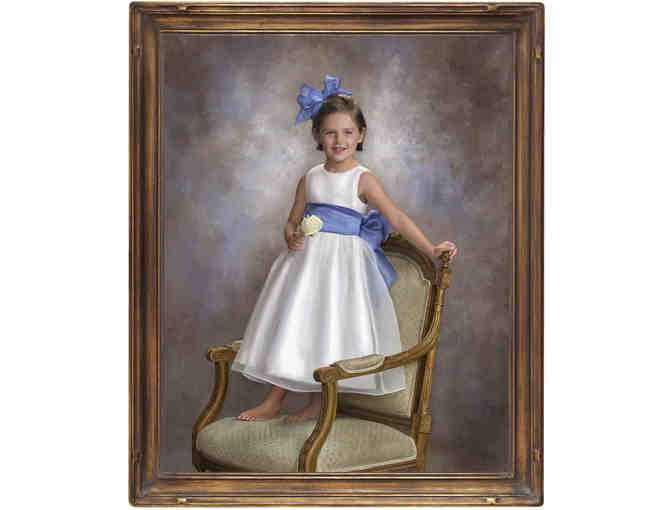 Forever Young: Custom Portrait Painting by Kramer Portraits