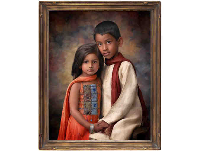 Forever Young: Custom Portrait Painting by Kramer Portraits