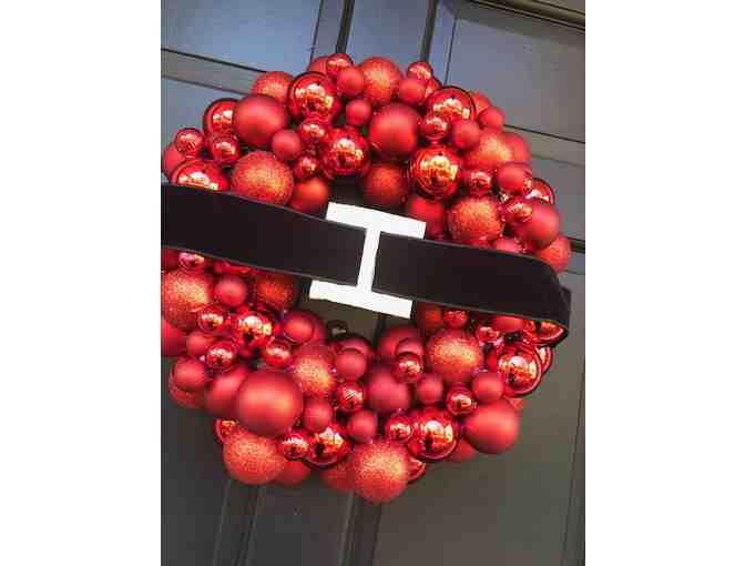 Santa Inspired Door Wreath