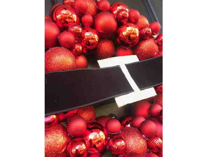 Santa Inspired Door Wreath