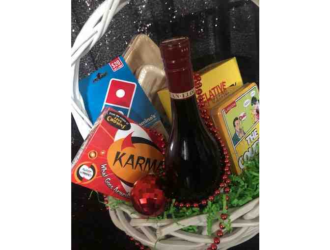 Adult Game Night Basket