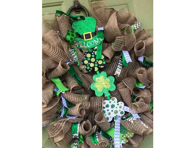 St. Patrick's Day Door Wreath