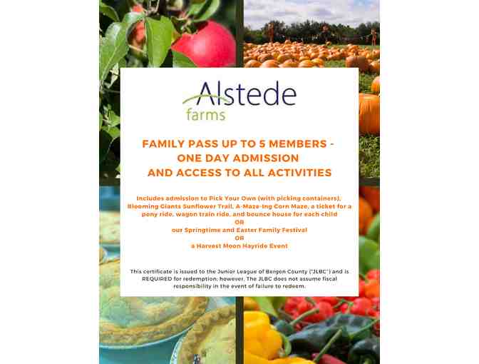 Alstede Farms Family Pass Admission - Photo 1