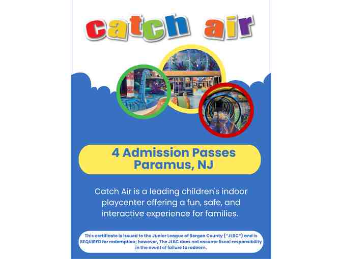 Catch Air (4) Admission Passes - Photo 1