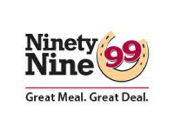 $50 Gift Card Ninety Nine Restaurant - Photo 1