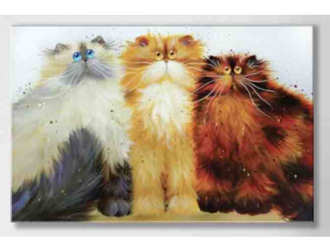 Adorable Cat Canvas Print - Photo 1