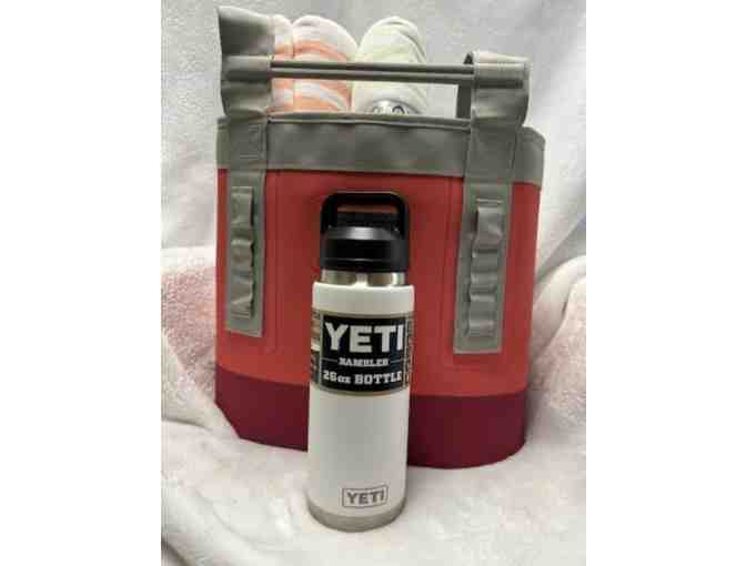 Yeti Cooler and Water Bottle gift pack