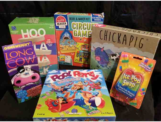 Geppetto's Toys: Six Board Games