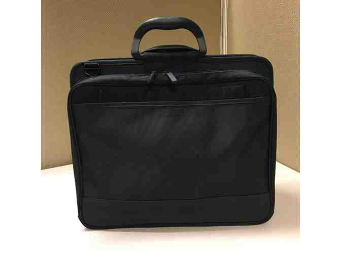 Sleek Black Laptop Bag!
