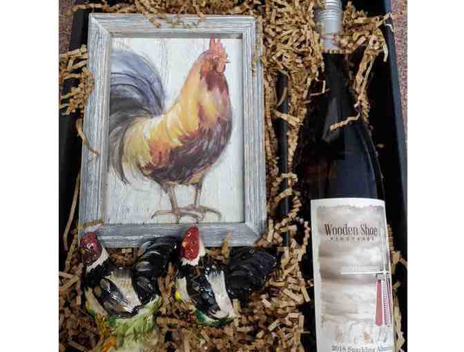 Wooden Shoe Wine Box