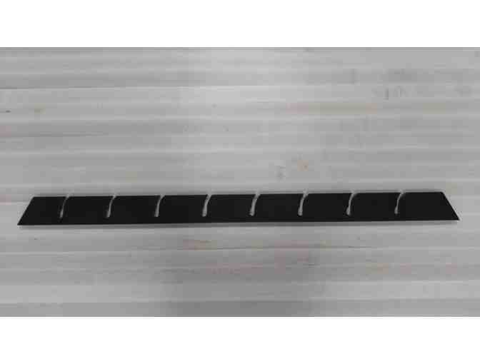 Woodstock Hat Rack #6 Black Stain color