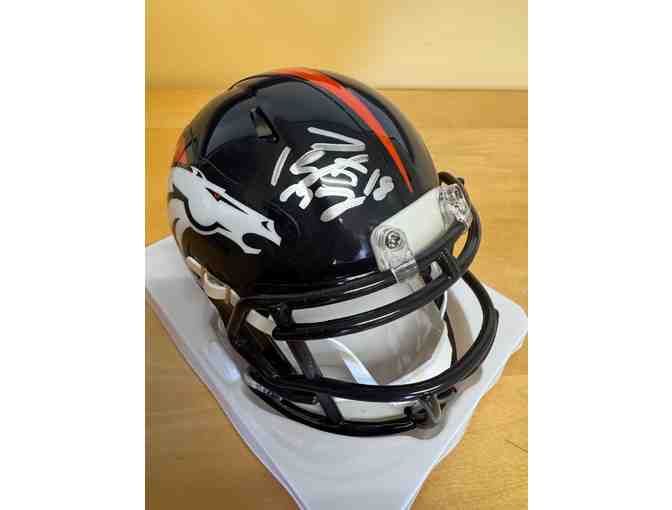Peyton Manning Autographed Mini Helmet