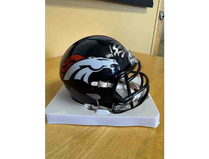 Peyton Manning Autographed Mini Helmet