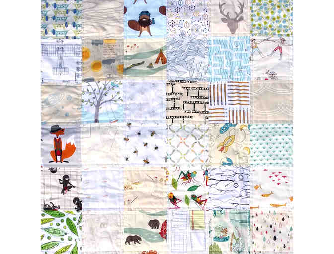 'I-spy' Low Volume Quilt: $150 value