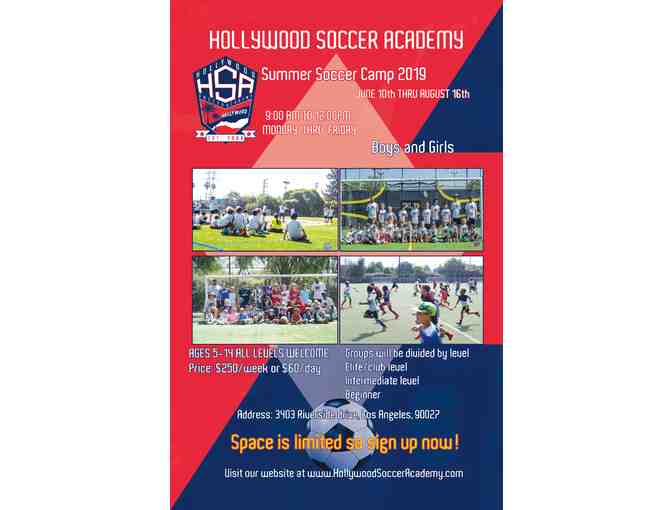 1 week of full day Summer Soccer AND Basketball Camp: $400 value!