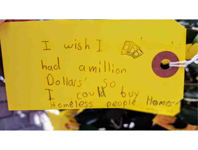 Peace Wish Tree with Franklin Kids' Wishes - Indoor/Outdoor Ficus: $75 value