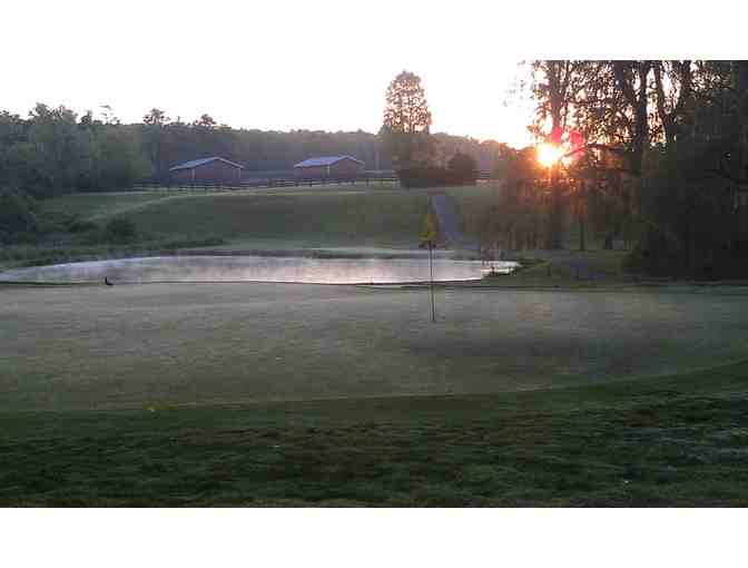 Robert Trent Jones Golf Course at Cornell University - One foursome with carts