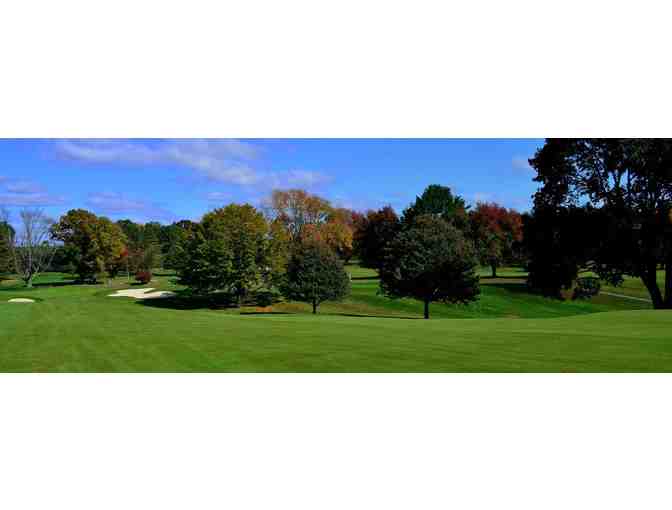 Rockrimmon Country Club - A foursome with carts