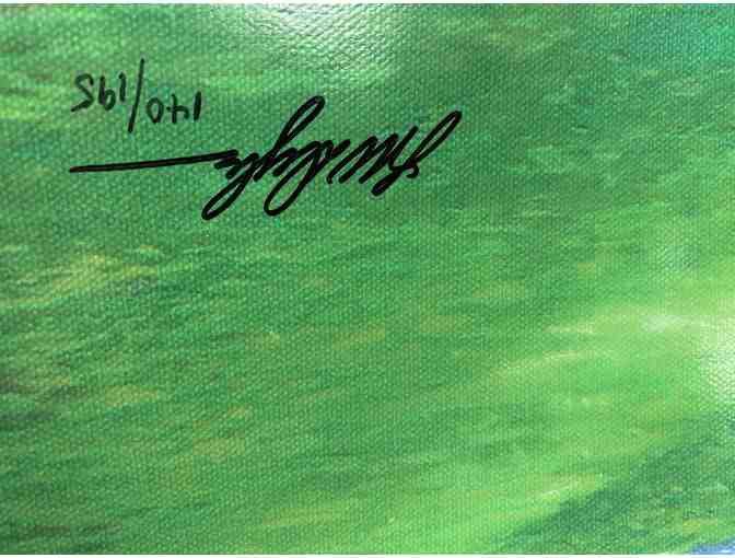 Larry Dyke - 12th Hole at Augusta - 27' x 40' S/N canvas serigraph (#140/195 ed.)