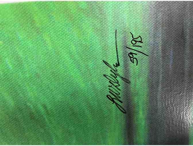 Larry Dyke - 11th Hole at Augusta - 31' x 40' S/N canvas serigraph (#59/195 ed.)