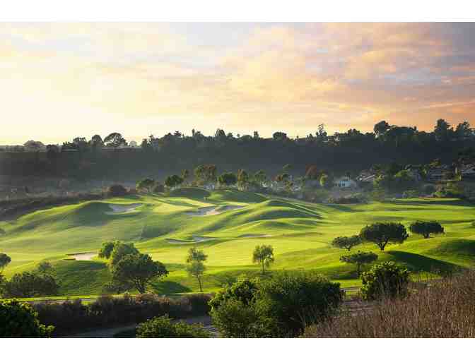 Encinitas Ranch Golf Course - a foursome with range access