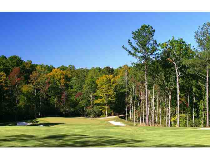 Crystal Falls Golf Club - foursome with carts