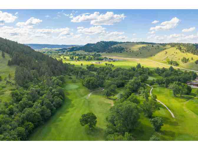 Hart Ranch Golf Club - a twosome with a cart