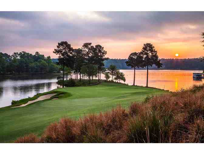 Reynolds Lake Oconee -- A foursome with carts and range balls