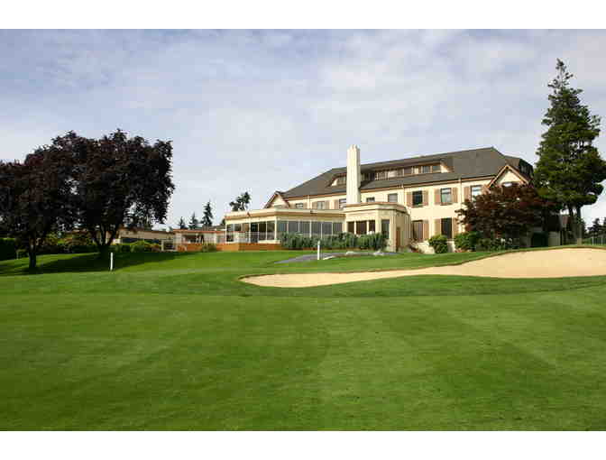 Rainier Golf and Country Club - One foursome with carts