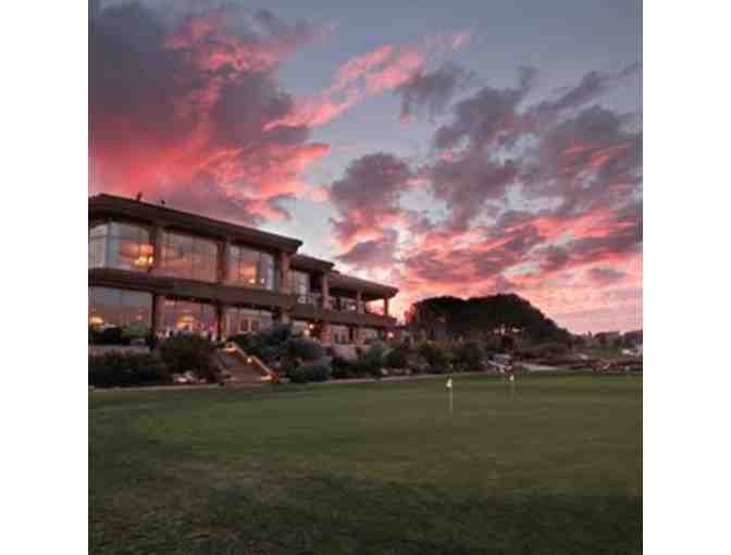 Silver Creek Valley Country Club - A Foursome with carts and range balls