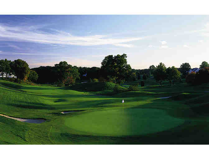 TPC River Highlands - One foursome with carts and range balls