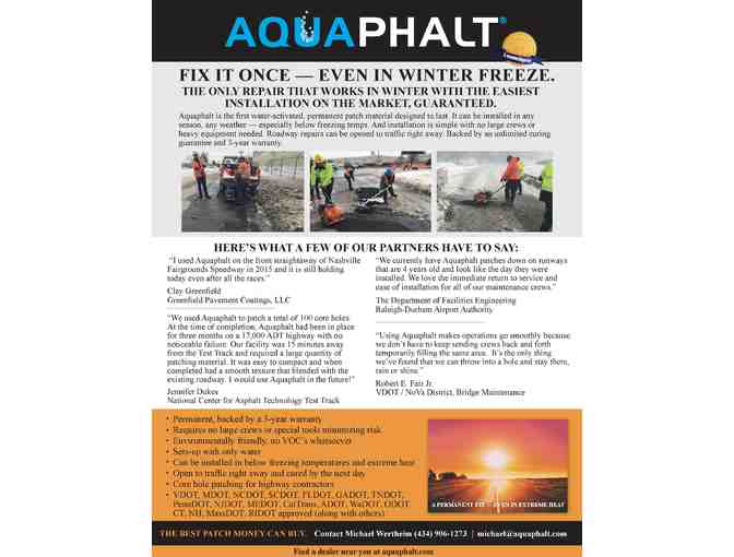 Aquaphalt 6.0 - 12 Buckets - Photo 4
