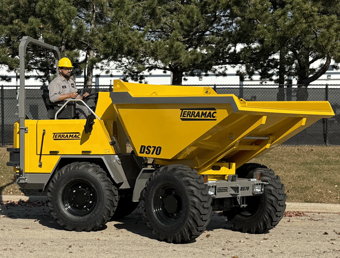 1-Month Rental of a DS70 Wheeled Dumper - Photo 1