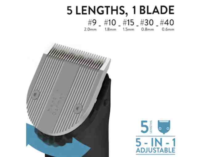 Wahl - 5 Style Cordless Groomer for Dogs with accessories