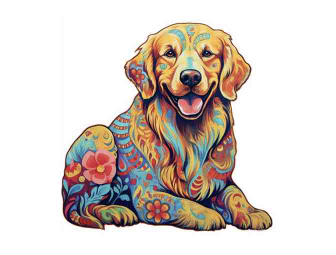 Set of 5 Unique Dog Puzzles