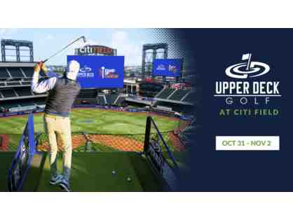 Golfing at Citi Field New York with Upper Deck Golf
