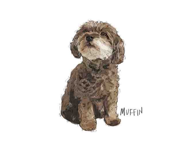 Custom Pet Drawing from Bitch Sketch