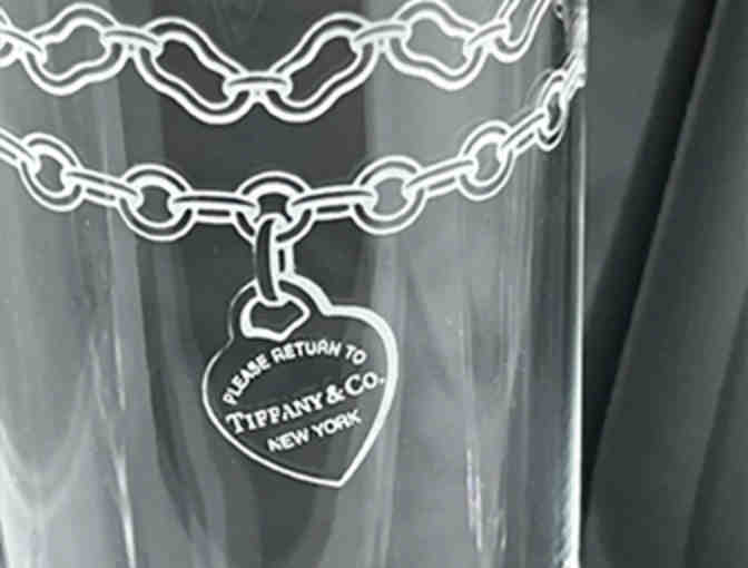 Tiffany "Return to Tiffany" Etched Champagne Flutes & Champagne - Photo 3