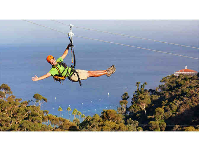 Catalina Canopy: Zip Lining Adventure with 2 Night Hotel Stay and Car Rental