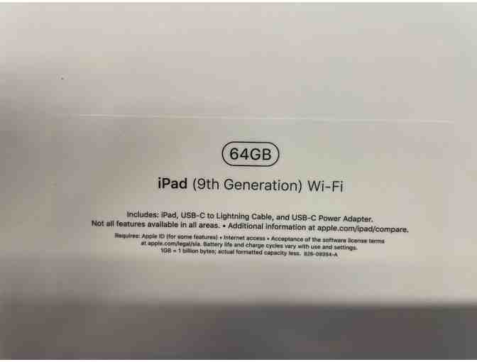 iPad 64GB (9th Generation)