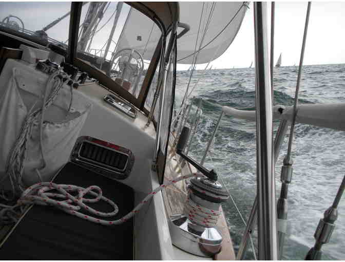 Boston Harbor Sail Away