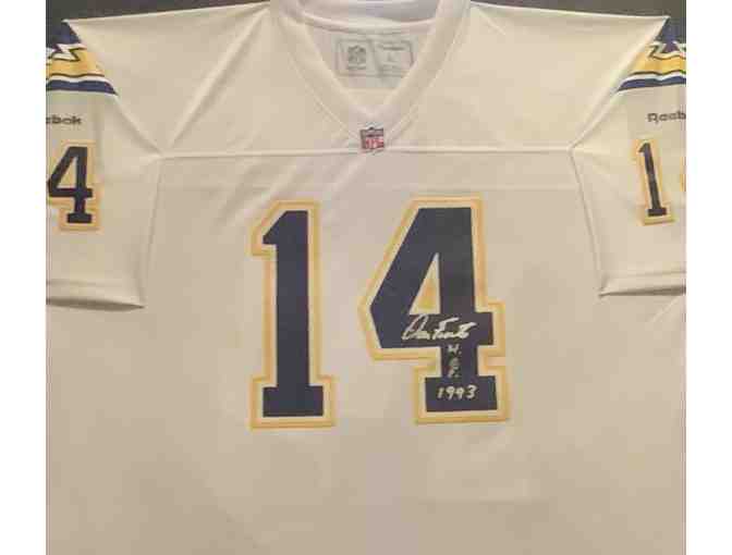 LIVE RAFFLE ITEM! Dan Fouts Chargers Jersey