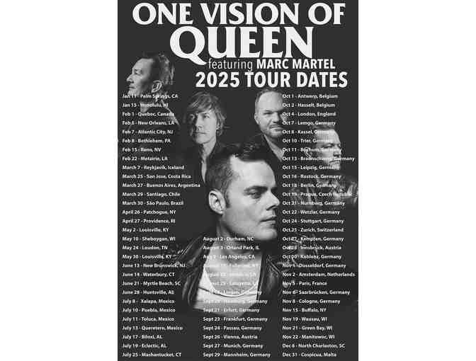 Theater - QUEEN (2 Tickets) - Palace Theater, Waterbury) - Tribute Show